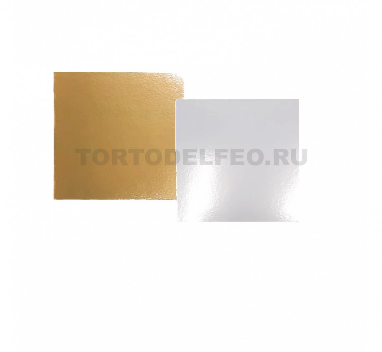 Подложка для торта 1,5мм 23*23см