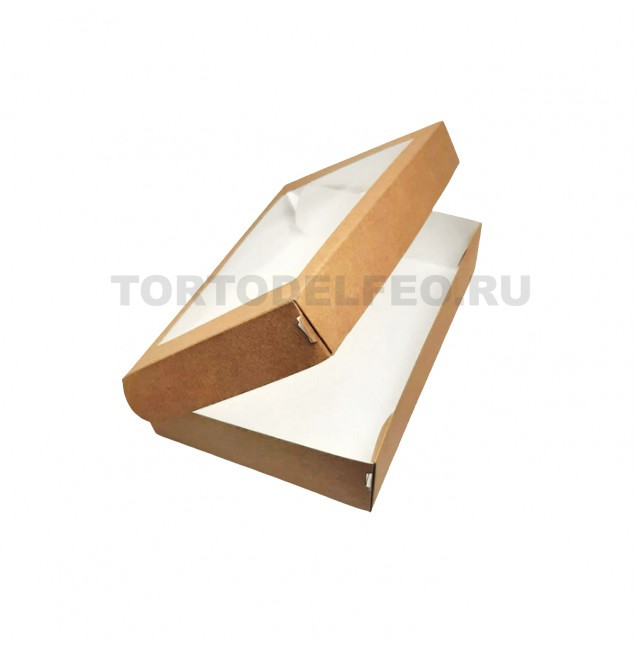 Коробочка для пряников eco tabox 26*16*5,5см по 20р 100шт