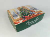 Коробка Новогоднее Счастье 20*17*6см